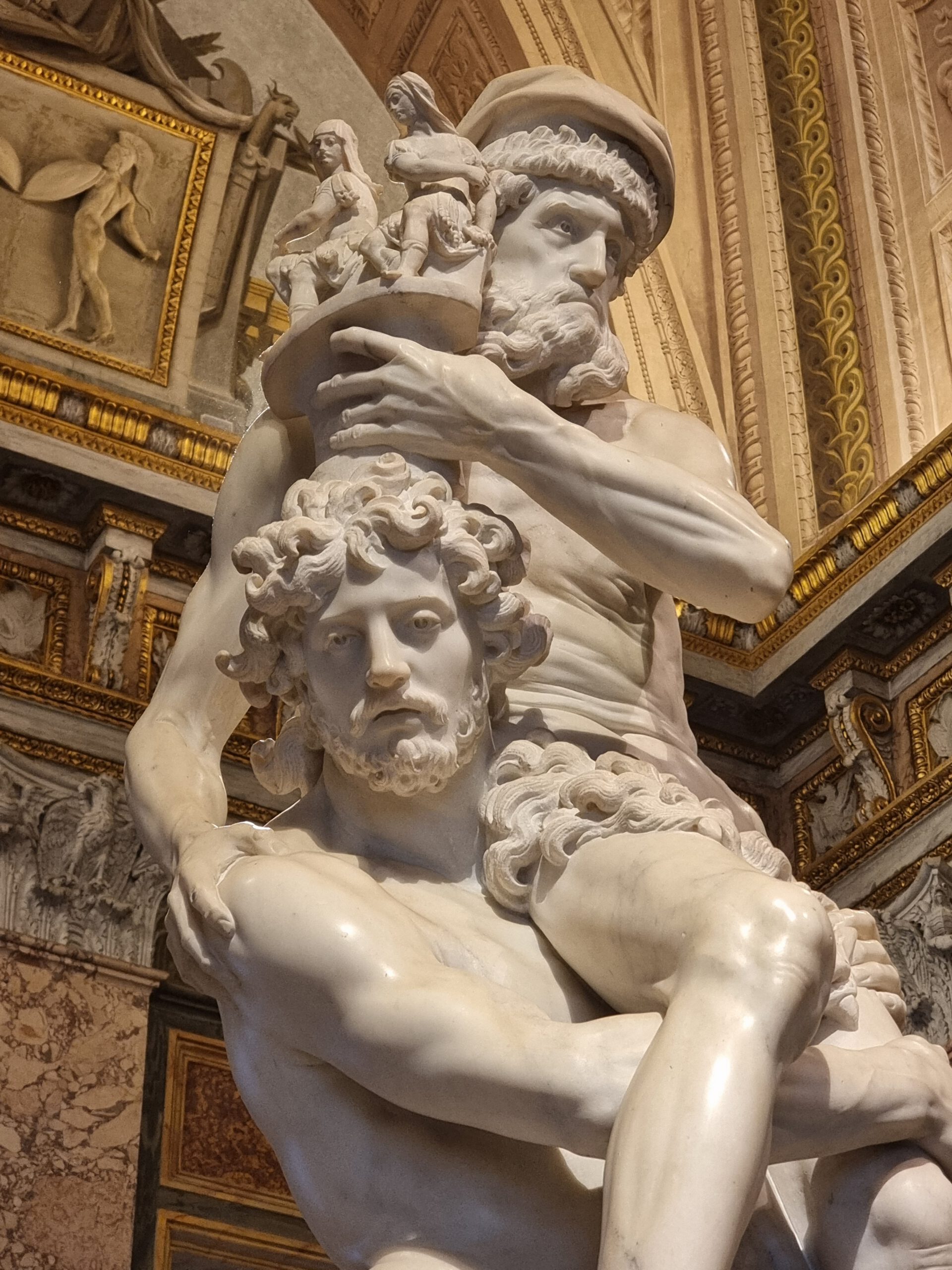 Aeneas, Anchises, and Ascanius by Bernini