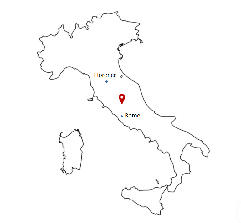 Map of Italy